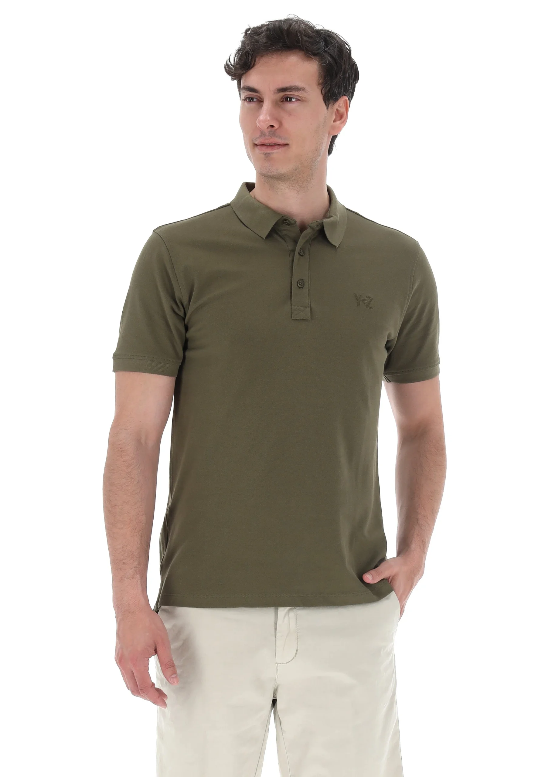 Polo Yes Zee in cotone piquet art.401T767TS00