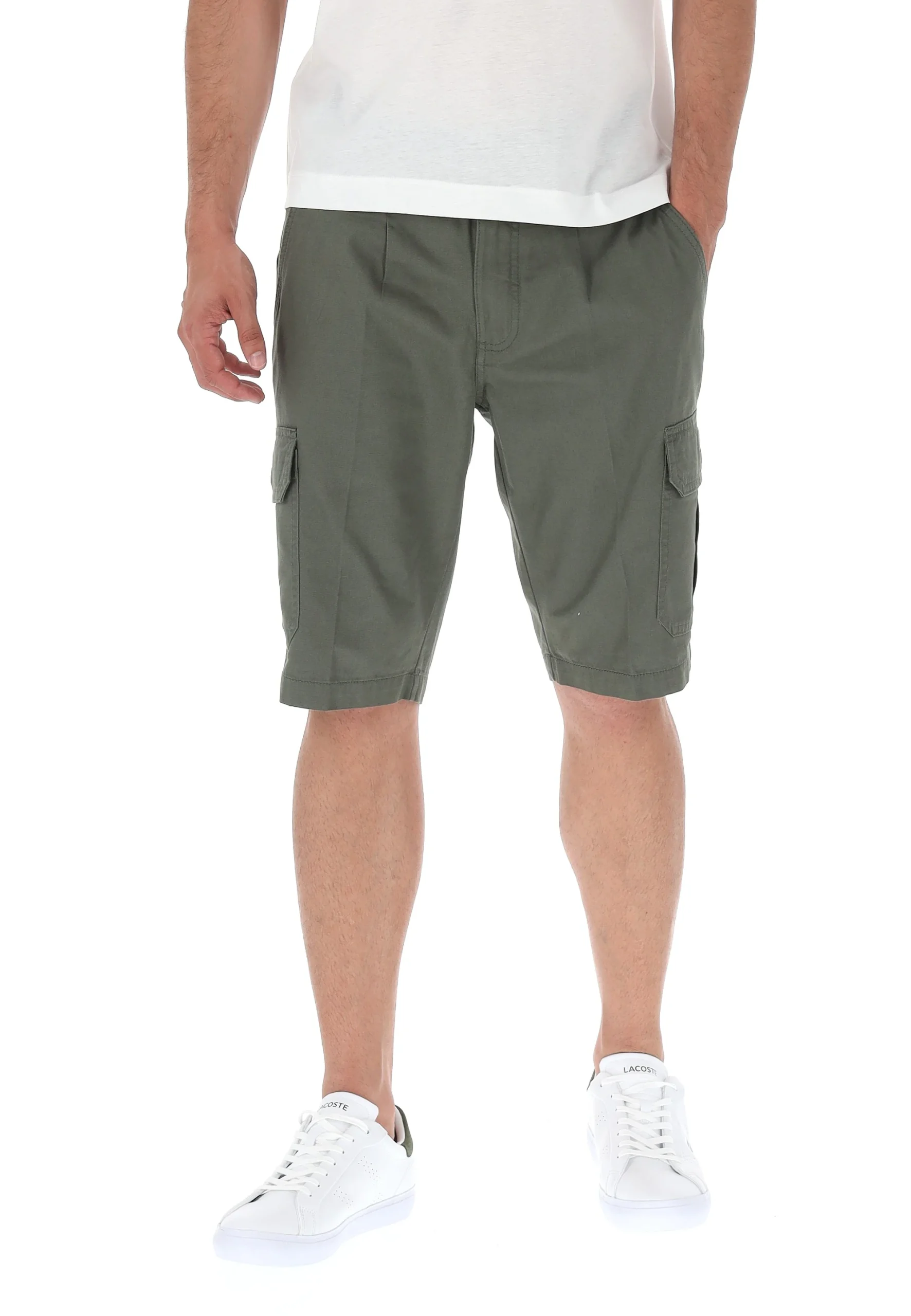 Bermuda fiammato Yes Zee uomo con tasconi