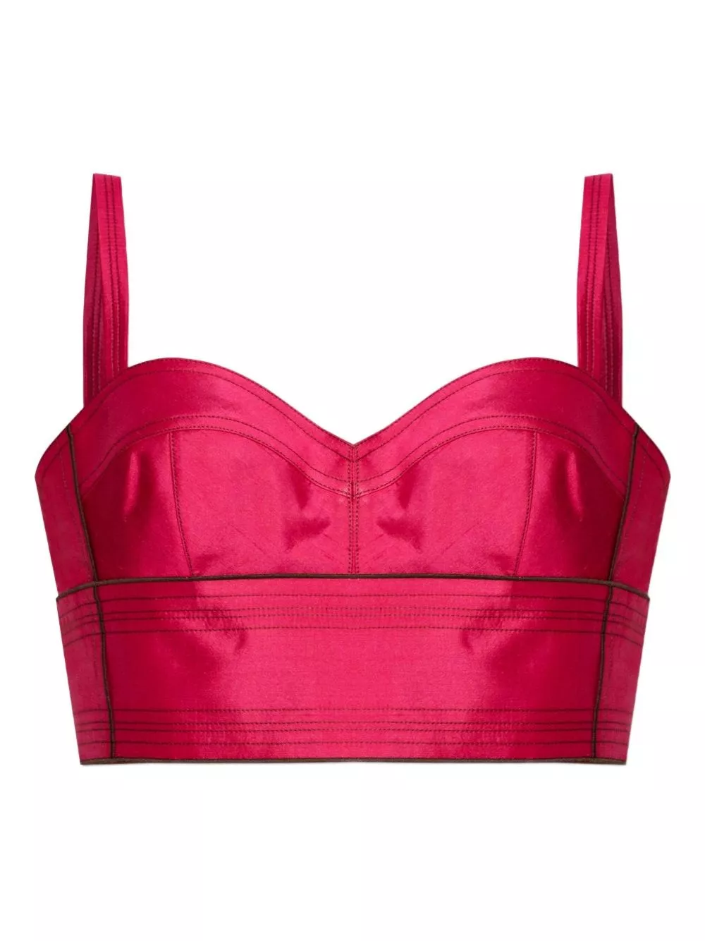 Top in seta di Tory burch