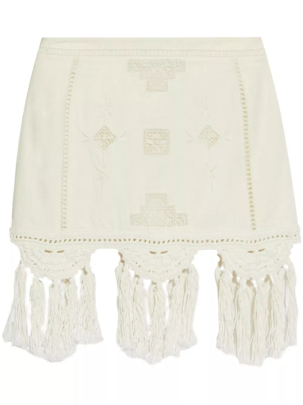 Mini gonna sandra in cotone di Isabel marant