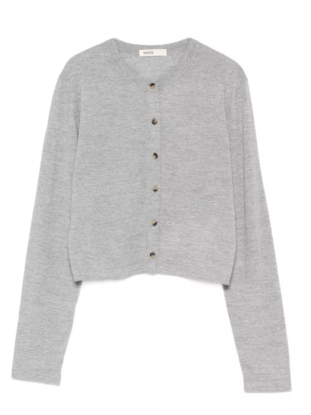 Cardigan brieta in lana di Khaite