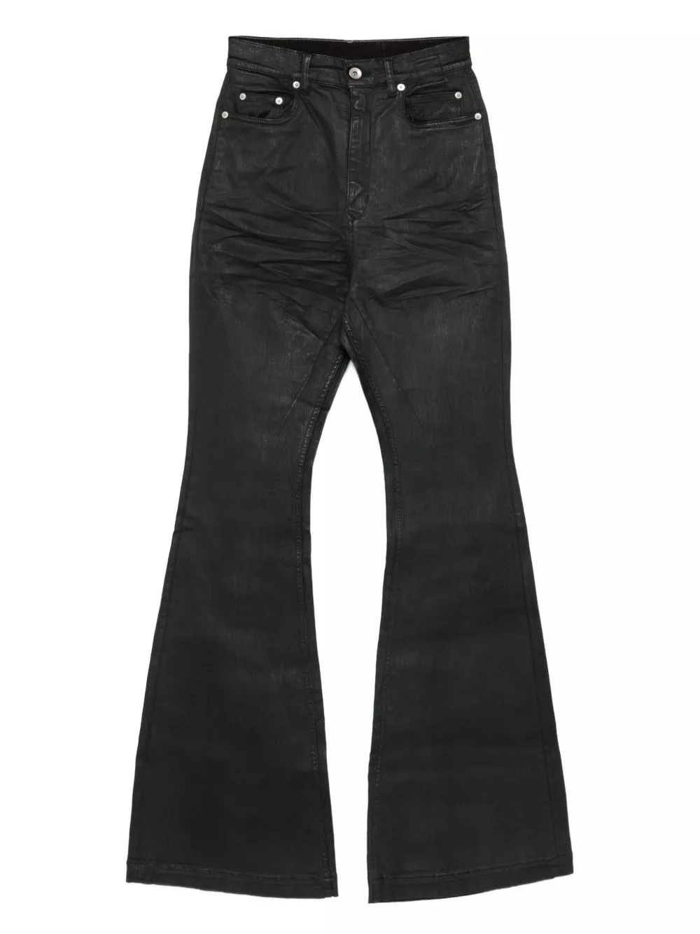 Jeans denim bolan bootcut di Rick owens drkshdw