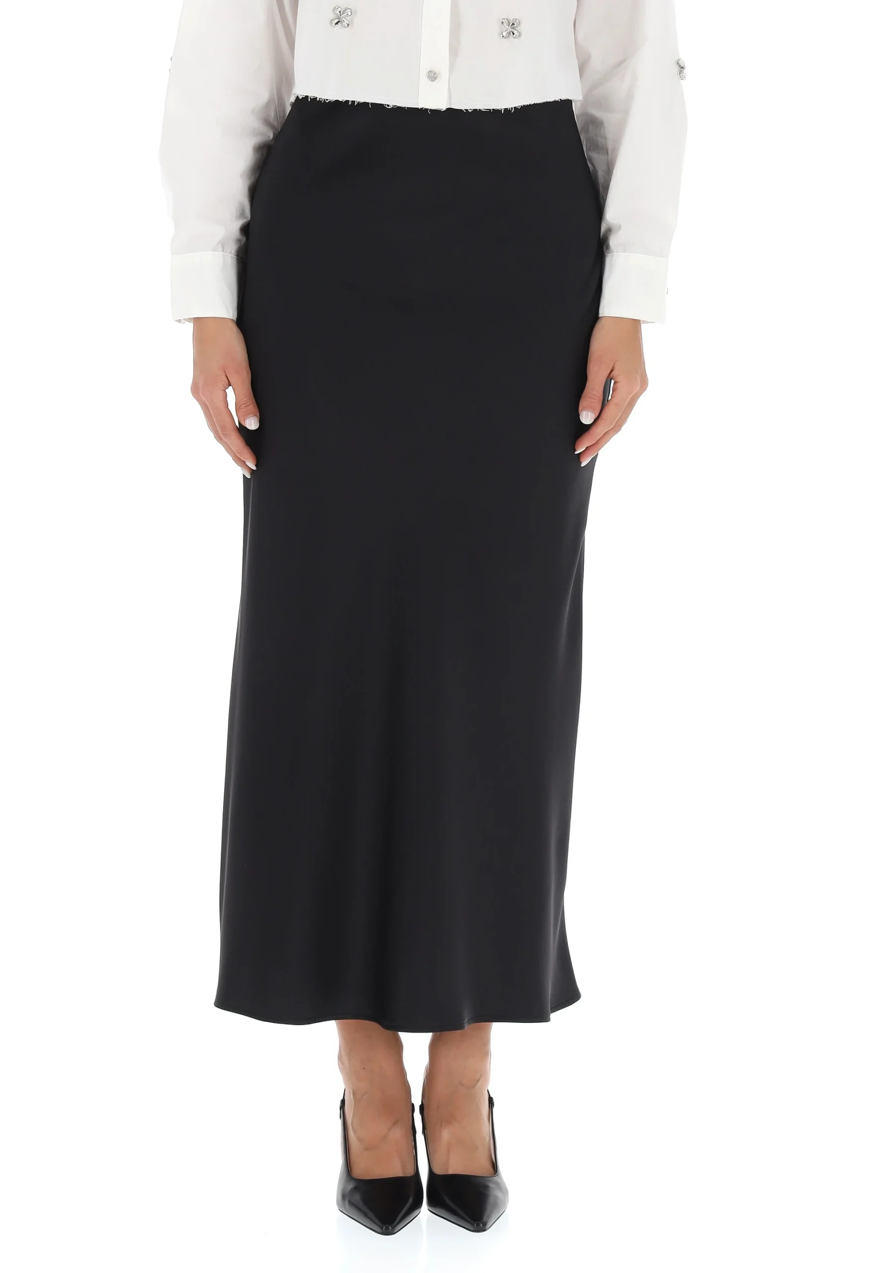 Gonna midi effetto satin Imperial