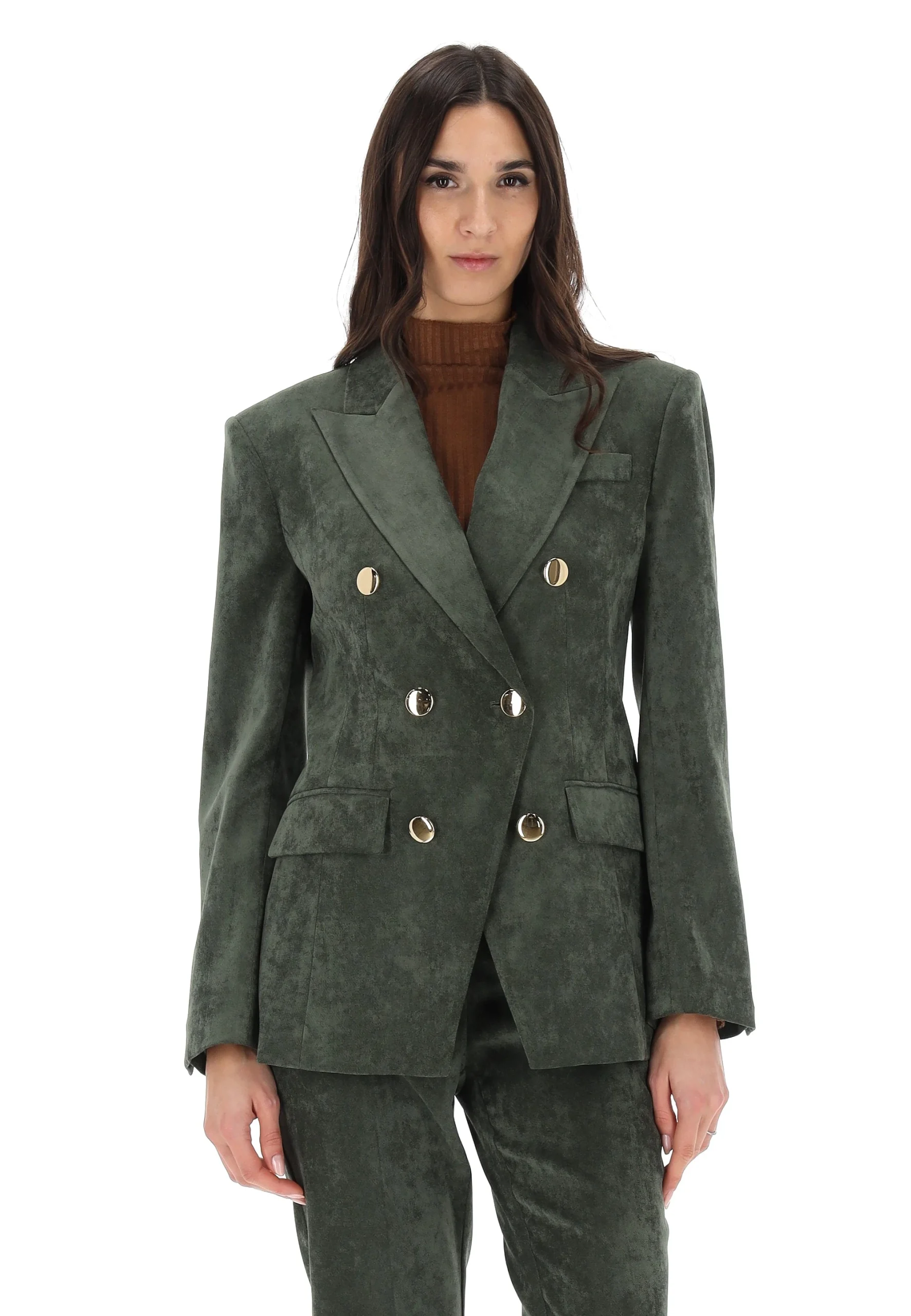 Blazer in velluto doppiopetto Imperial