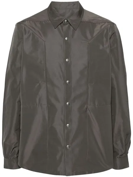 Rick Owens Uomo Camicia fogpoket tortora