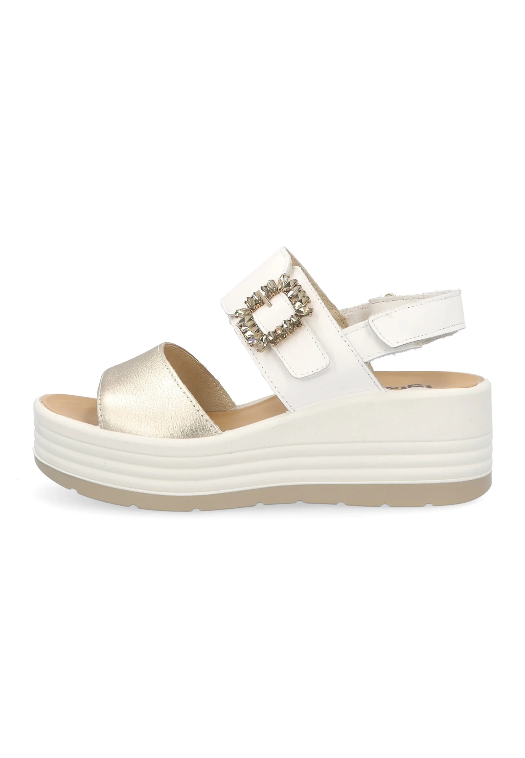 Sandali con dettaglio laterale bicolor Igi&Co art. 7667322