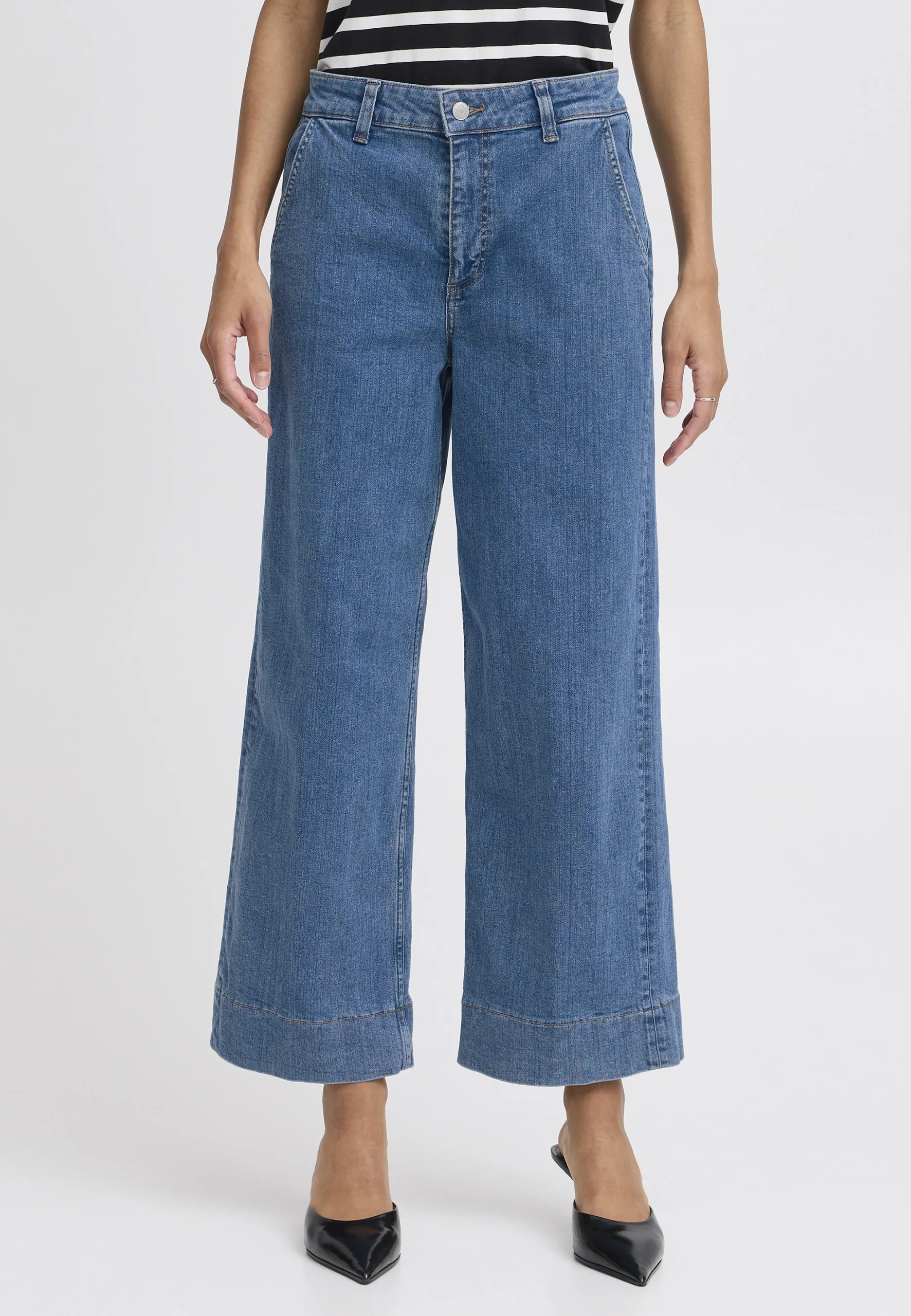 Jeans palazzo crop b.young mod. Bykomma