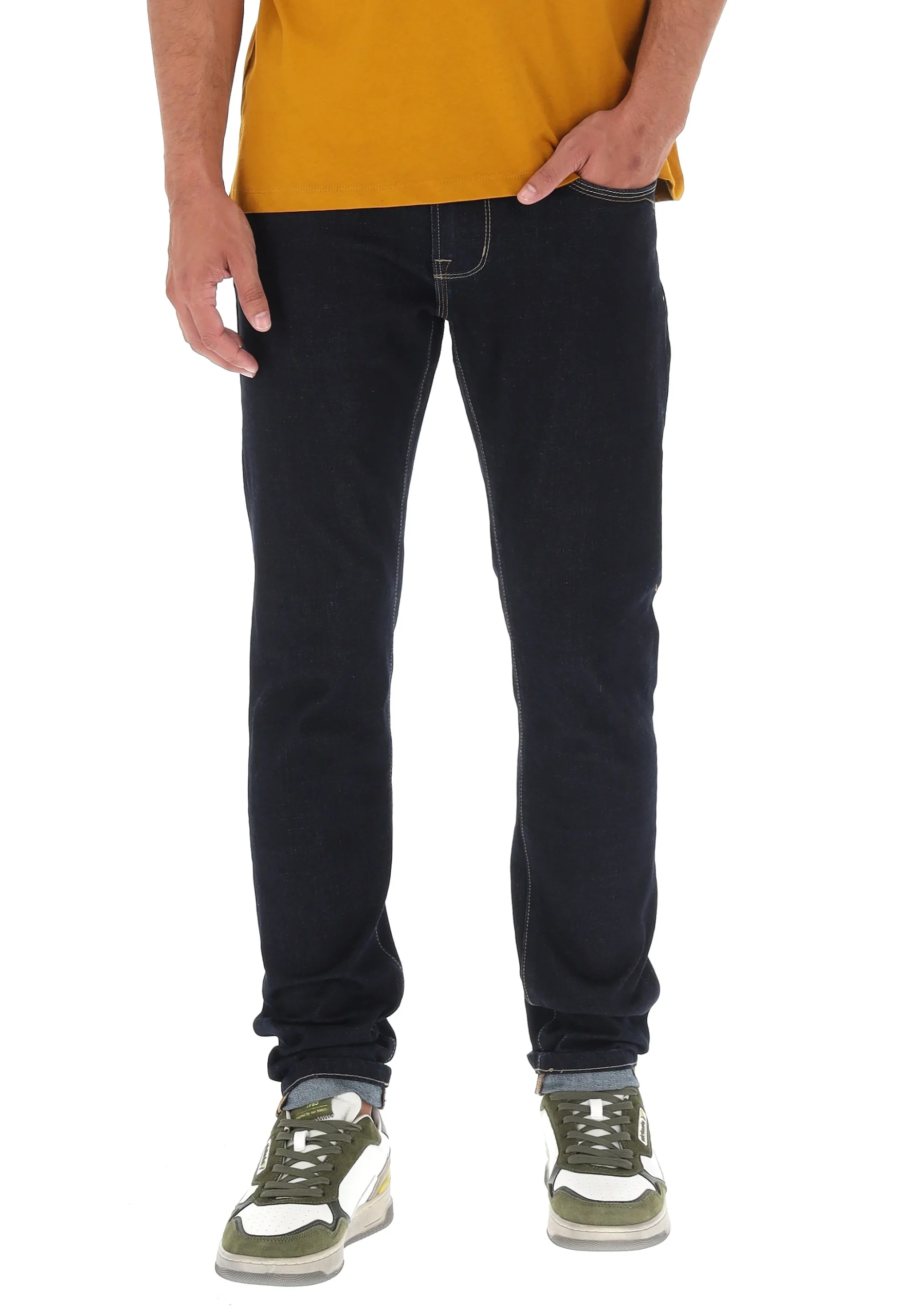 Jeans KeyJey uomo slim fit con cuciture in contrasto 42093501
