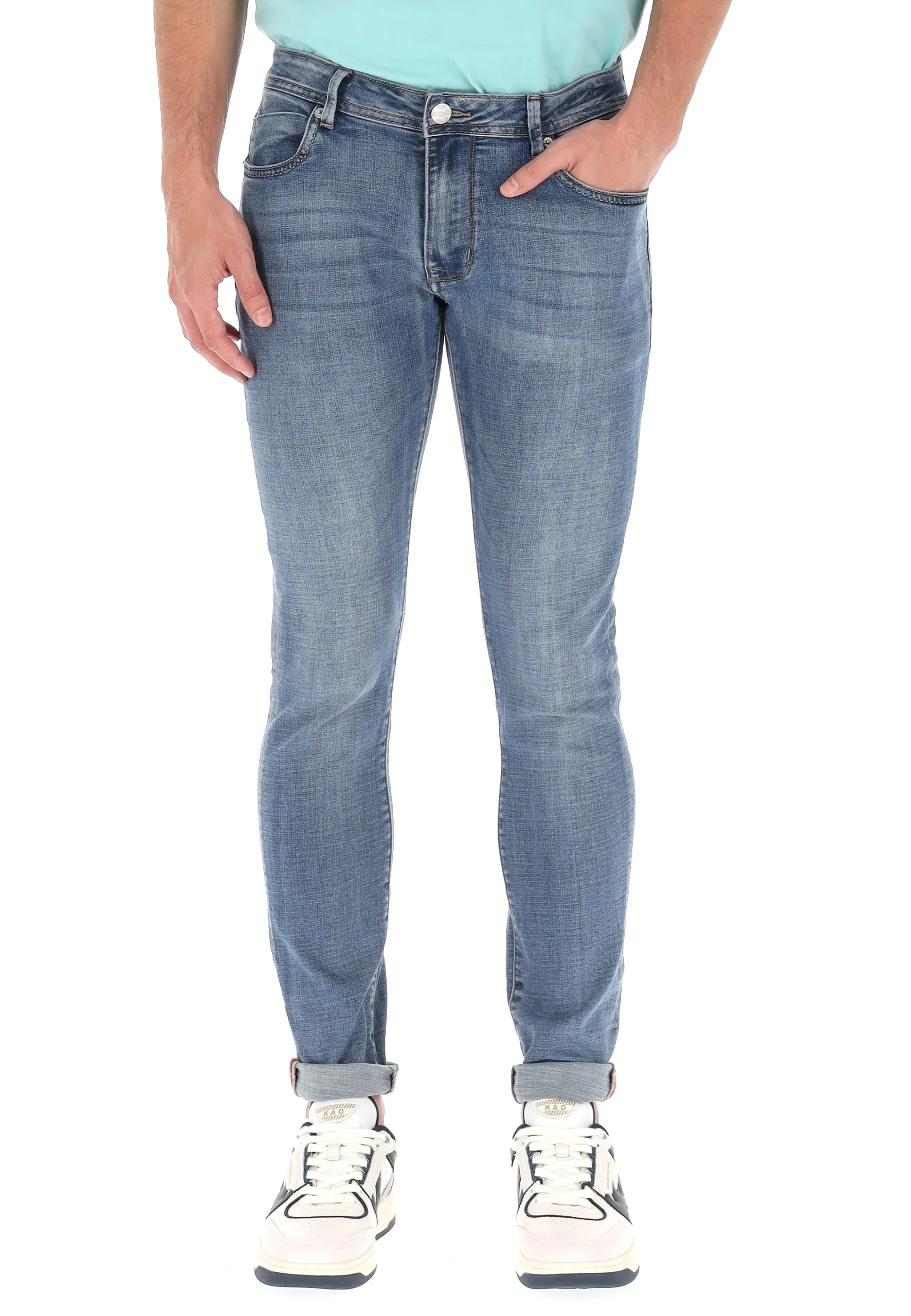 Jeans slim fit stretch KeyJey art.04903