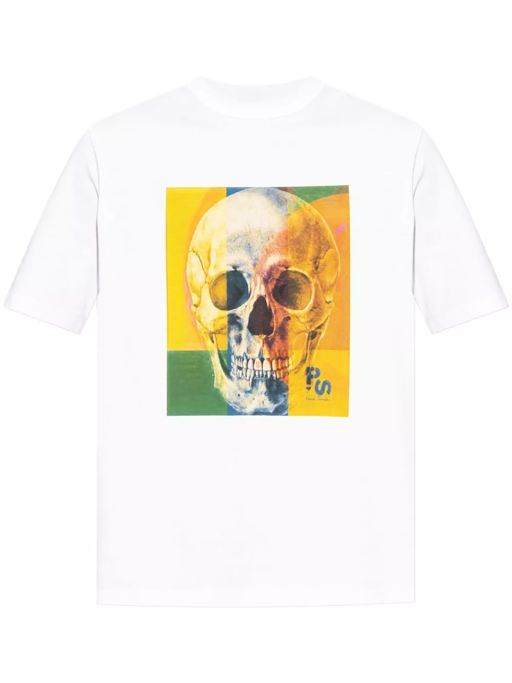 T-shirt skull square in cotone di Ps paul smith