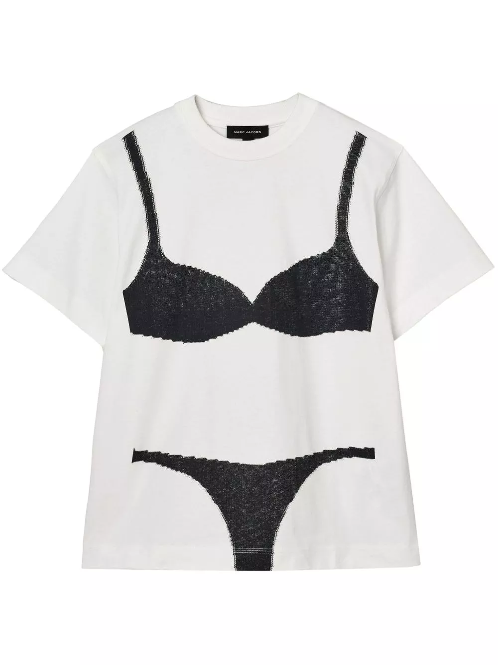T-shirt in cotone stampata di Marc jacobs