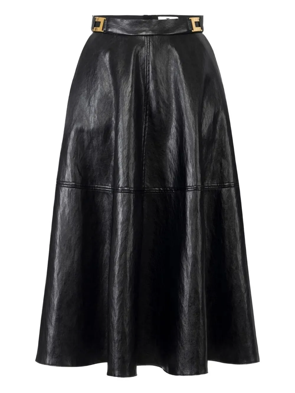 GONNA IN CRAQUELÉ CON DETTAGLI LOGO