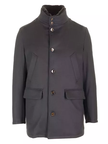 Al Duca D'aosta Uomo Giaccone con pelliccia