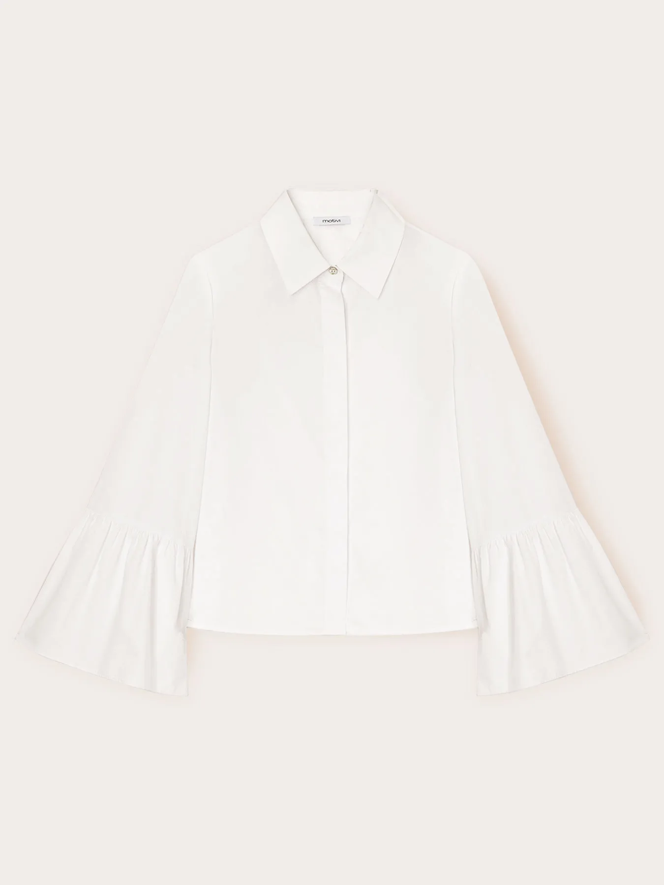 Camicia con maniche flare