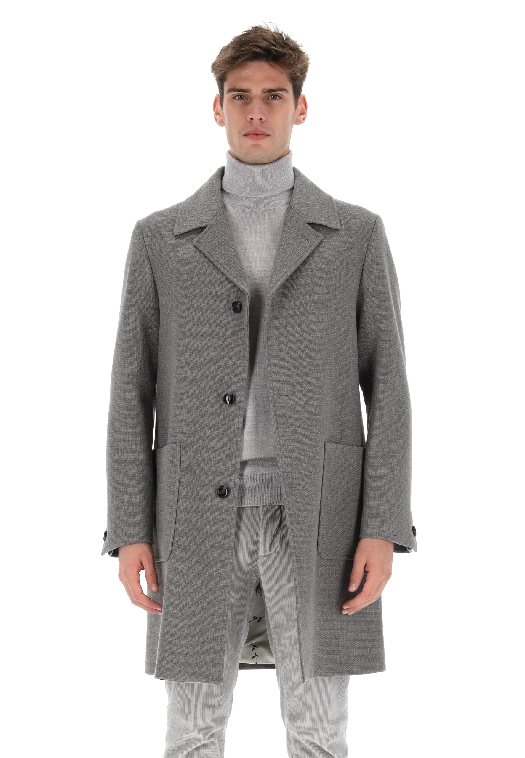 Cappotto Altatensione con fodera fantasia uomo