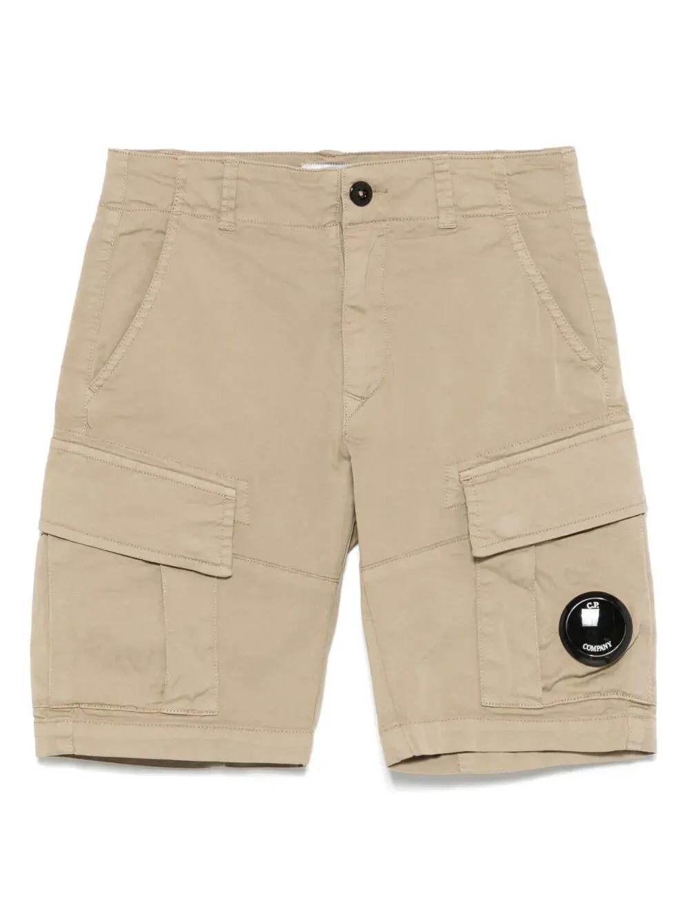 SHORTS IN COTONE CON DETTAGLIO LENS