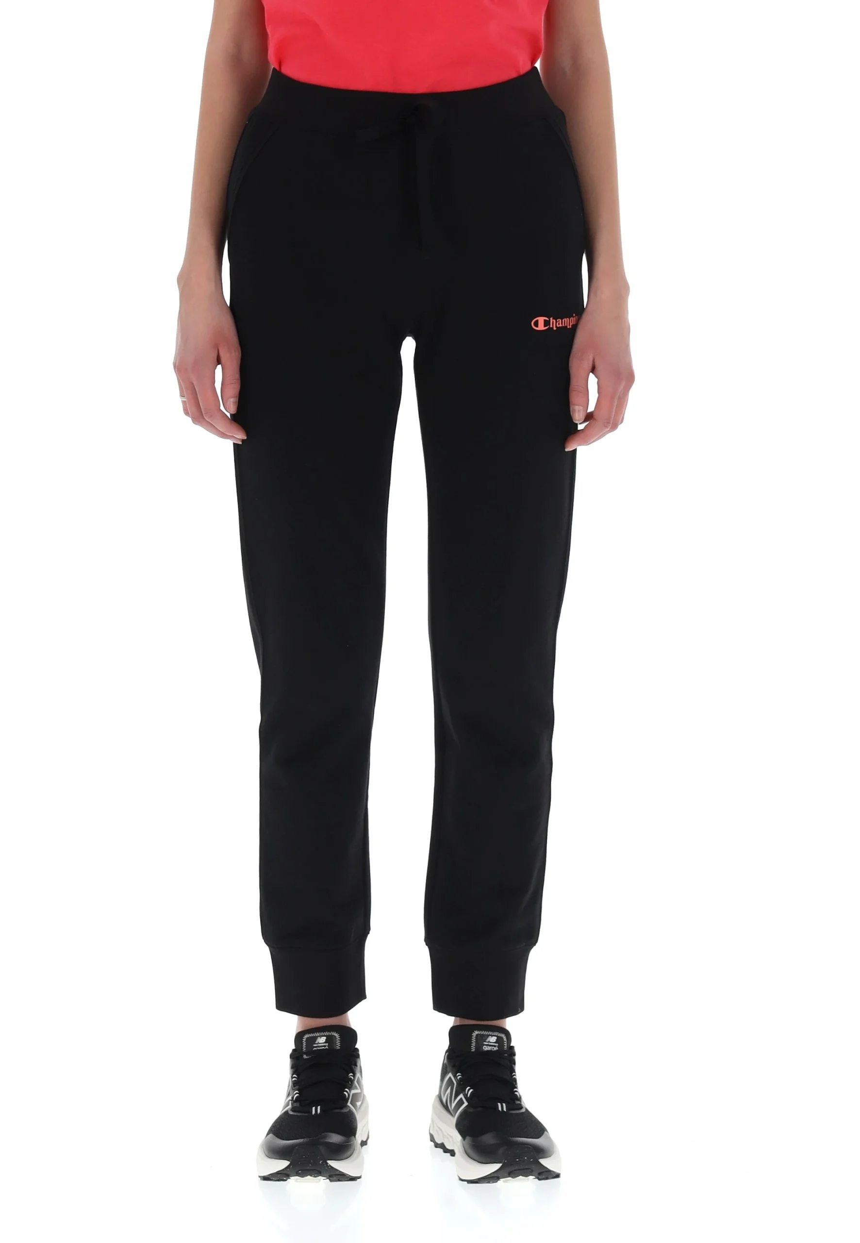 Pantalone sportivo donna Champion con logo piccolo stile gotico art.117684