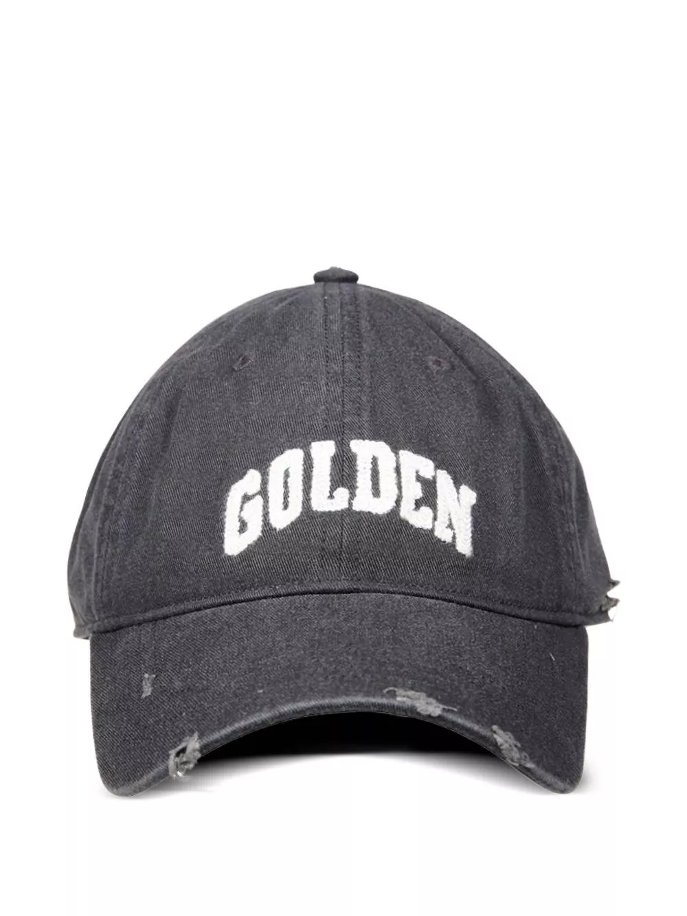 Cappello baseball in cotone con logo di Golden goose