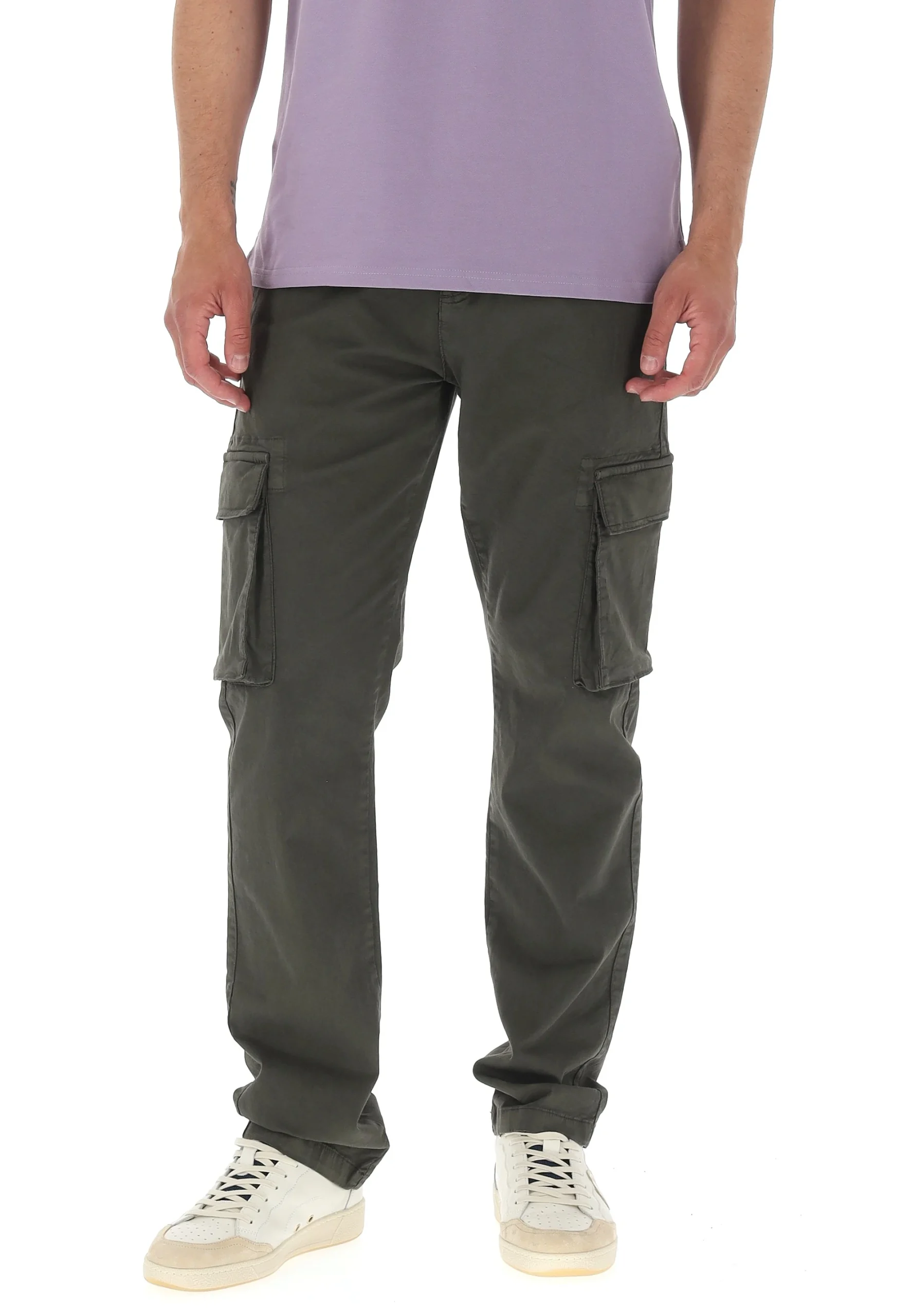 Pantalone uomo Lyle&Scott in cotone TR1802 con tasconi