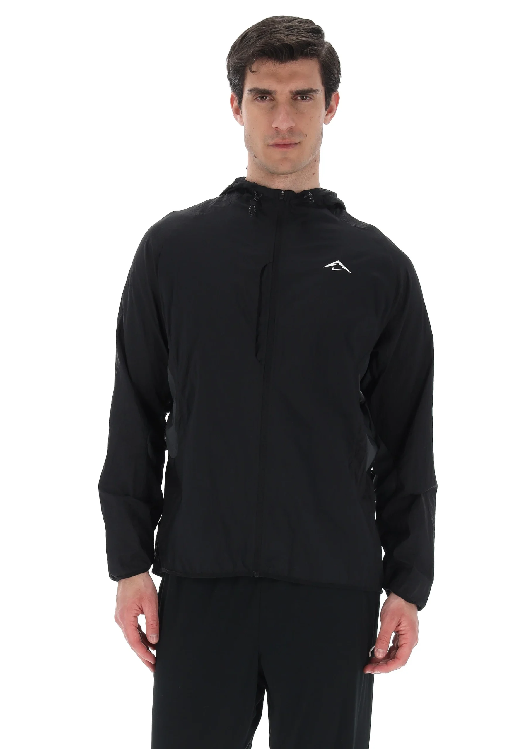 Giacca a vento con cappuccio e inserti traspiranti FN4002