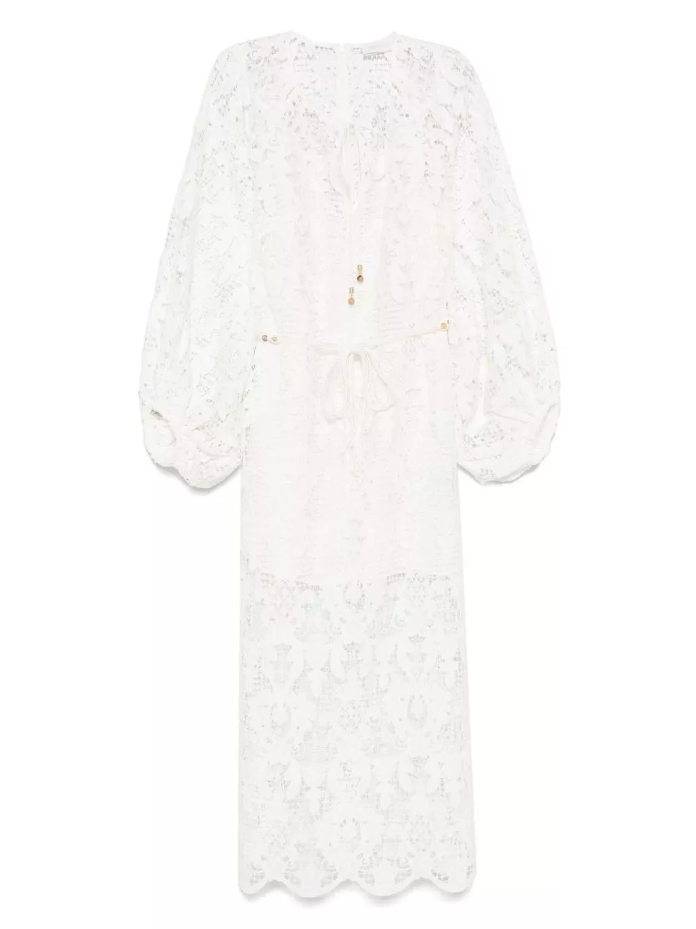 Abito midi coco in pizzo di Zimmermann