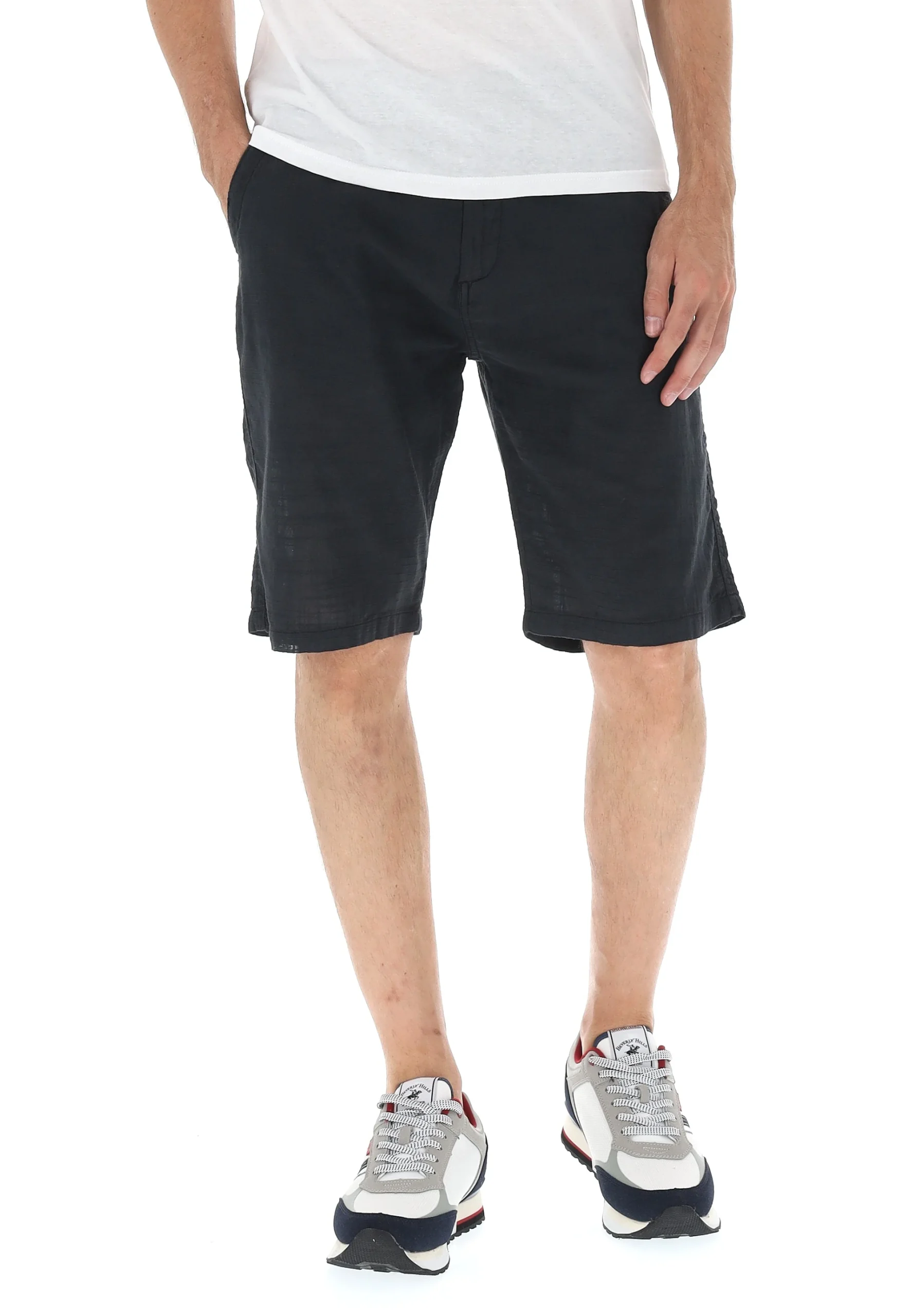 Bermuda con coulisse in cotone Smiling London uomo