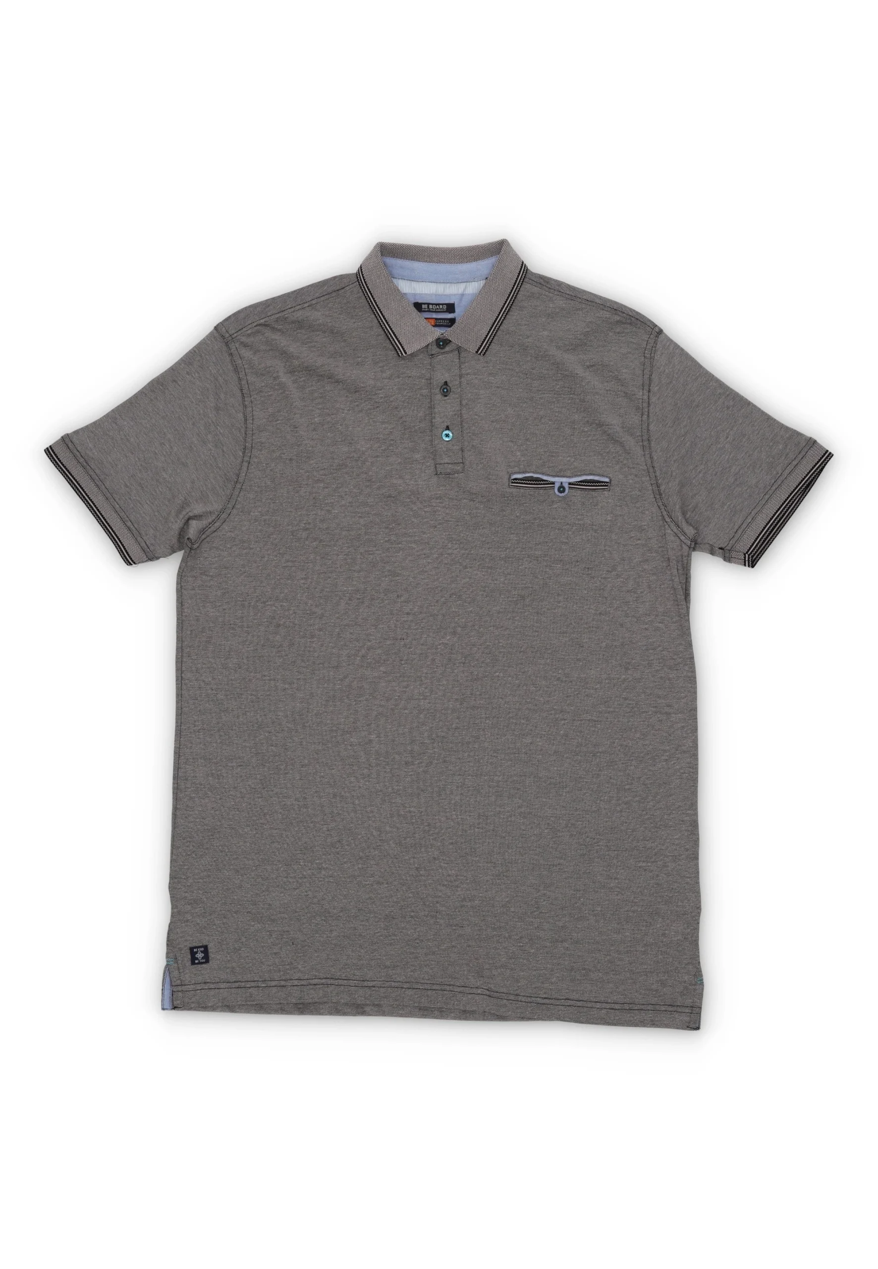 Polo con taschino no stiro Be Board uomo comfort fit