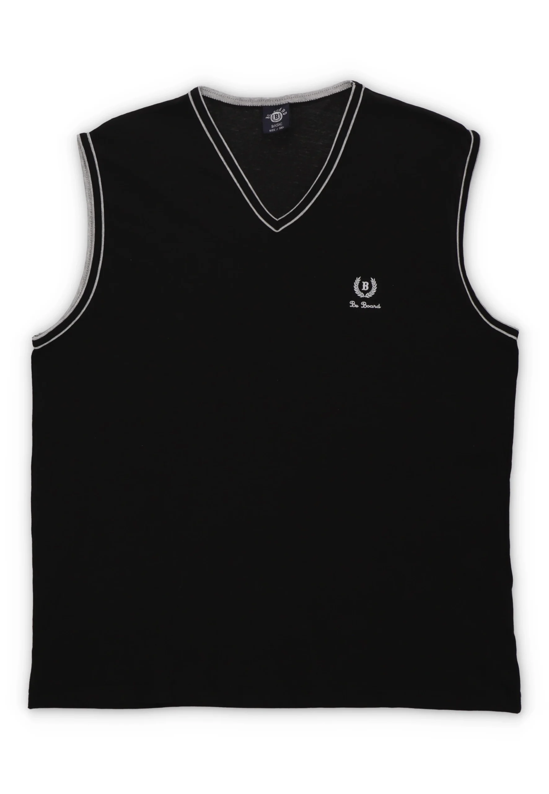 Canotta scollo V extrasize Be Board art. 917C