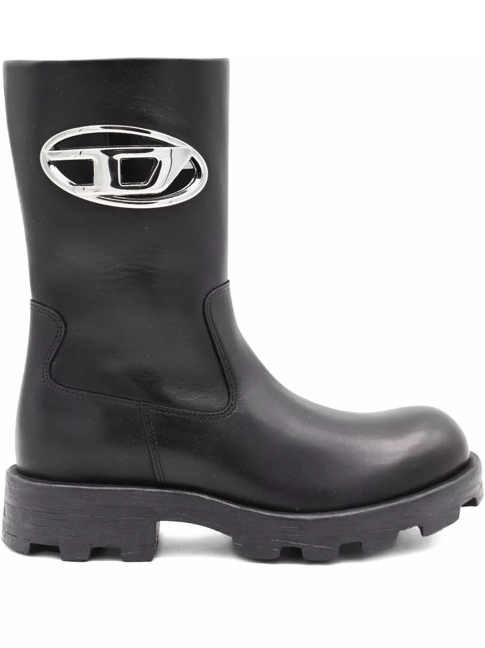 Stivaletto biker in pelle di Diesel