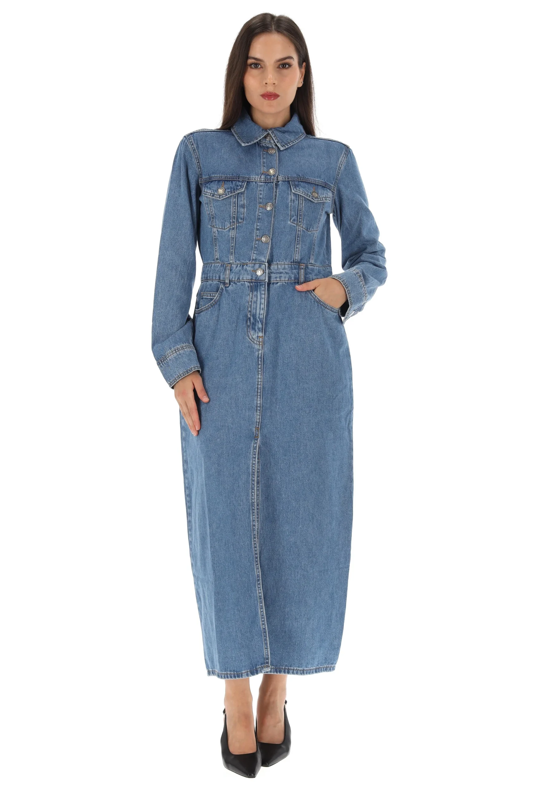 Abito midi in denim PennyBlack mod. Libra