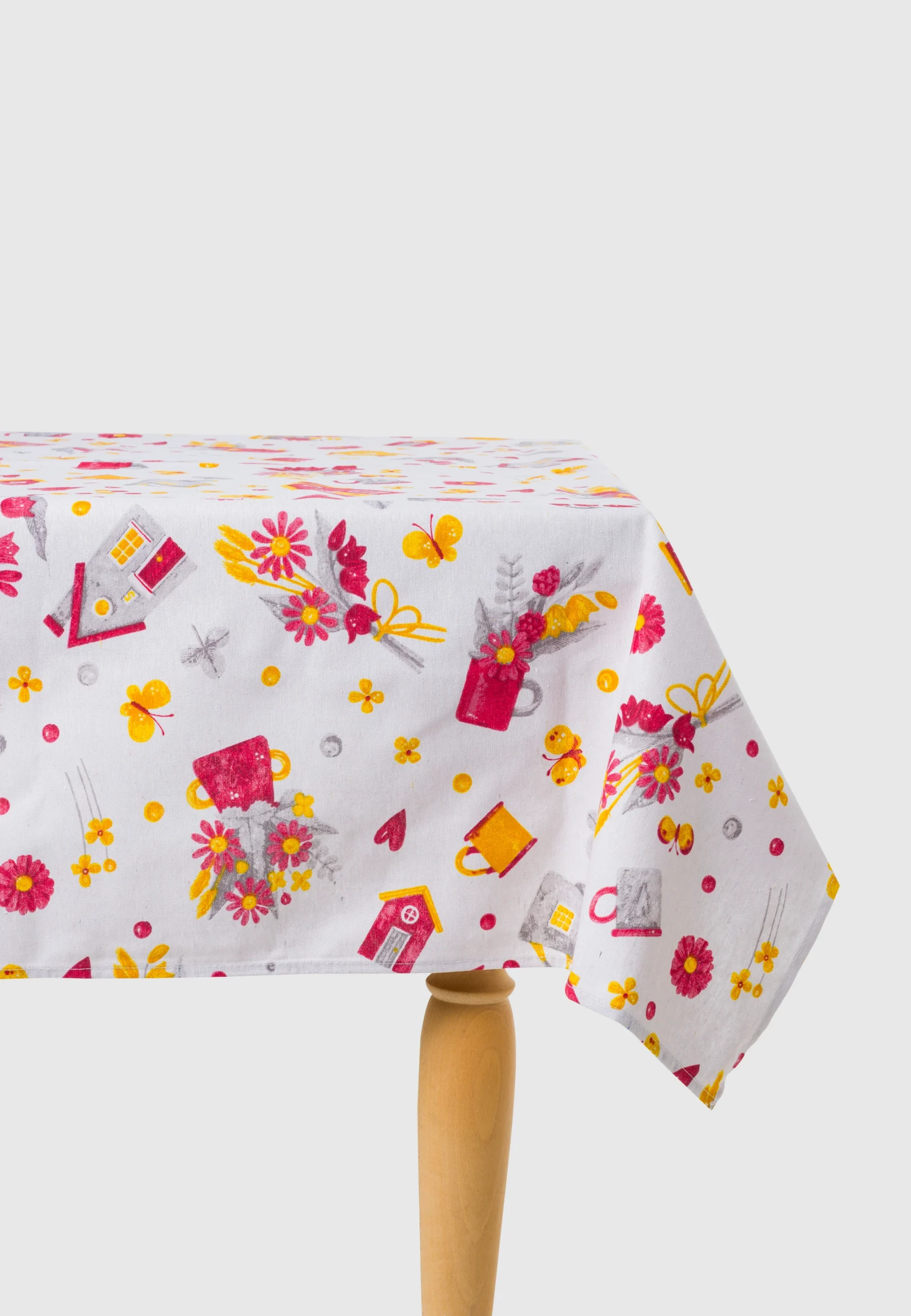 Tovaglia Zambaiti 18 posti 140x360 Made in Italy in fantasia