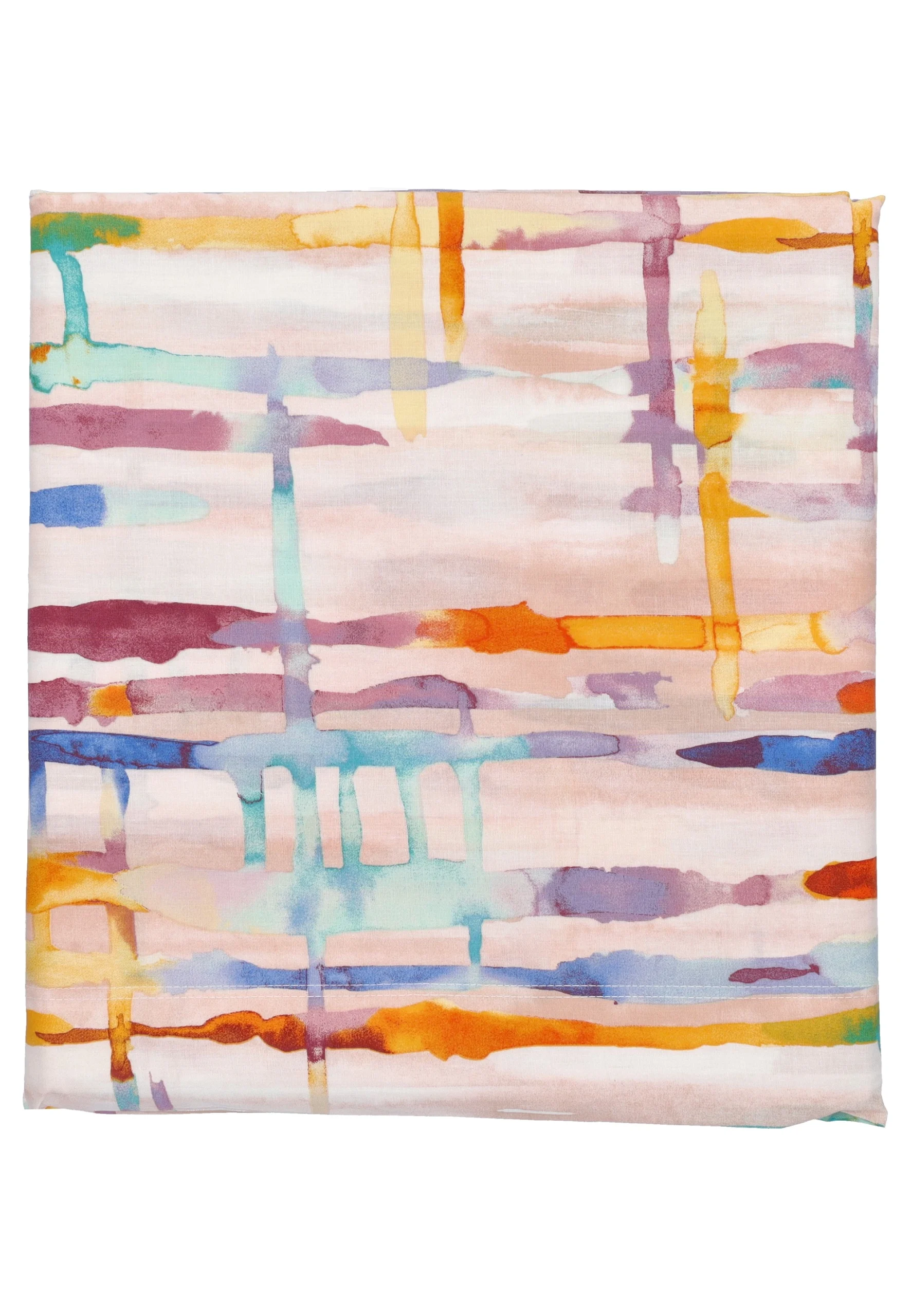 Completo lenzuolo 1p Zambaiti mod. Hesse a righe dipinte