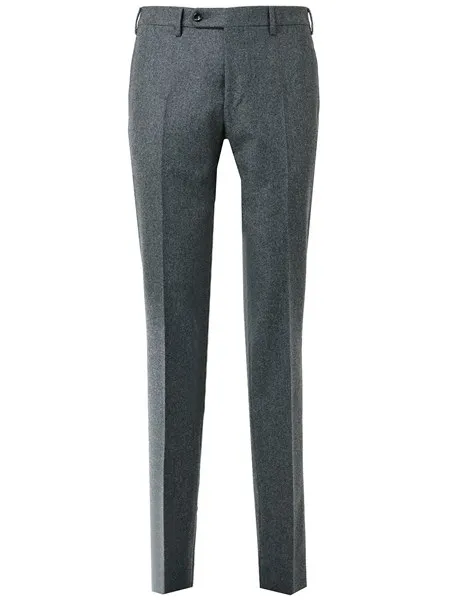 Al Duca D'aosta Uomo Pantalone formale grigio in flanella