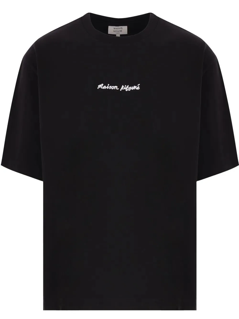 T-SHIRT OVERSIZE MAISON KITSUNE SCRITTO A MANO