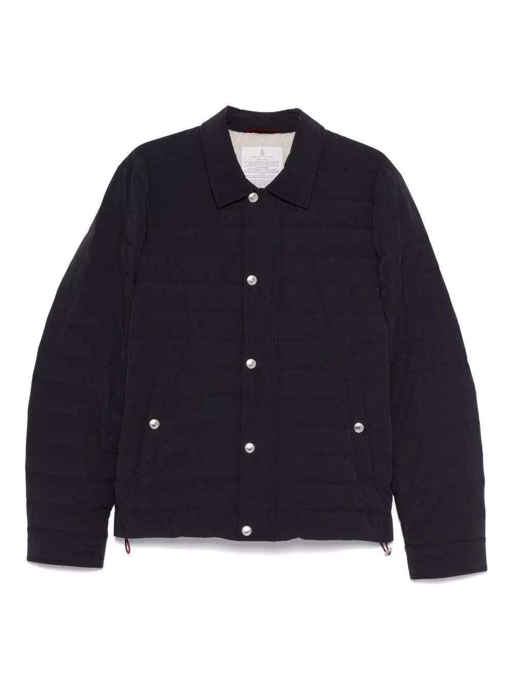 Piumino corto in nylon di Brunello cucinelli