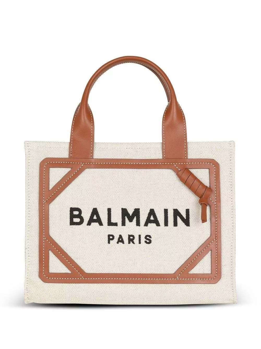Borsa b-army piccola in canvas di Balmain