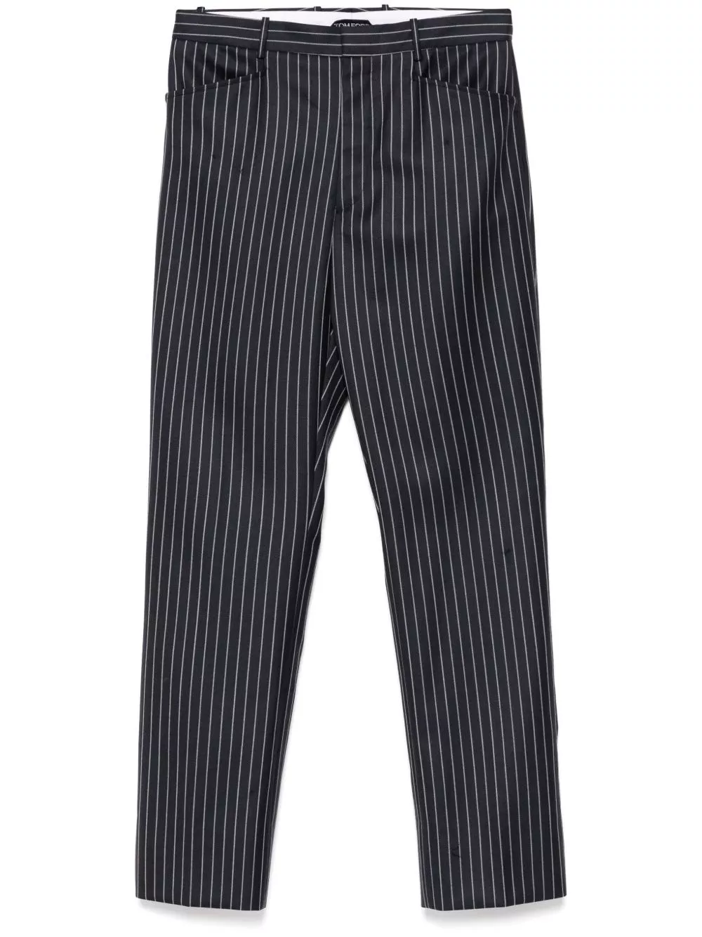 Pantalone rigato in lana di Tom ford