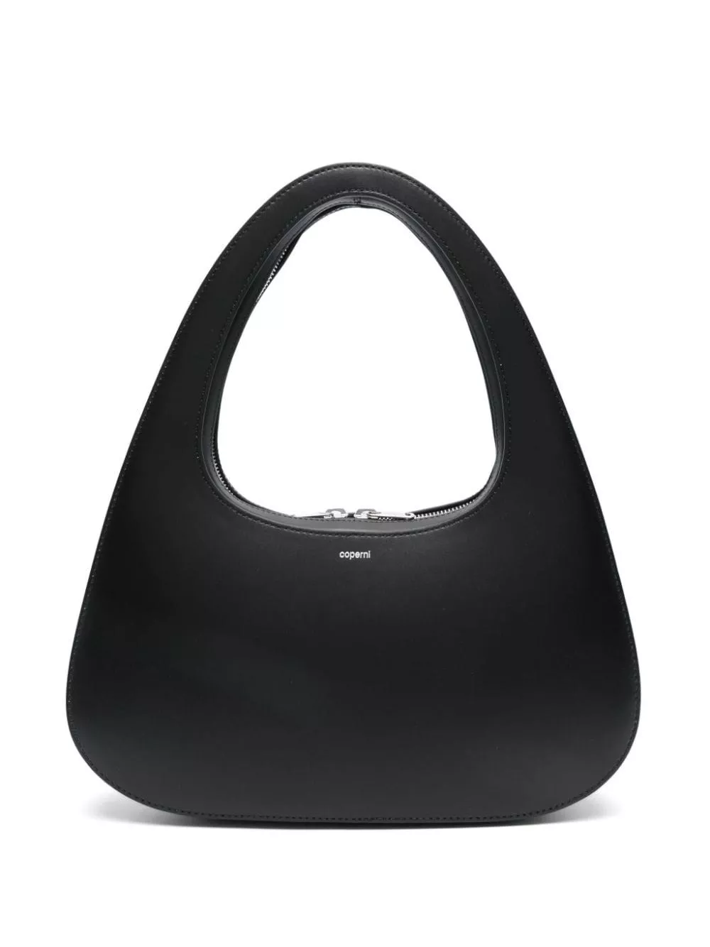 Borsa swipe baguette in pelle di Coperni