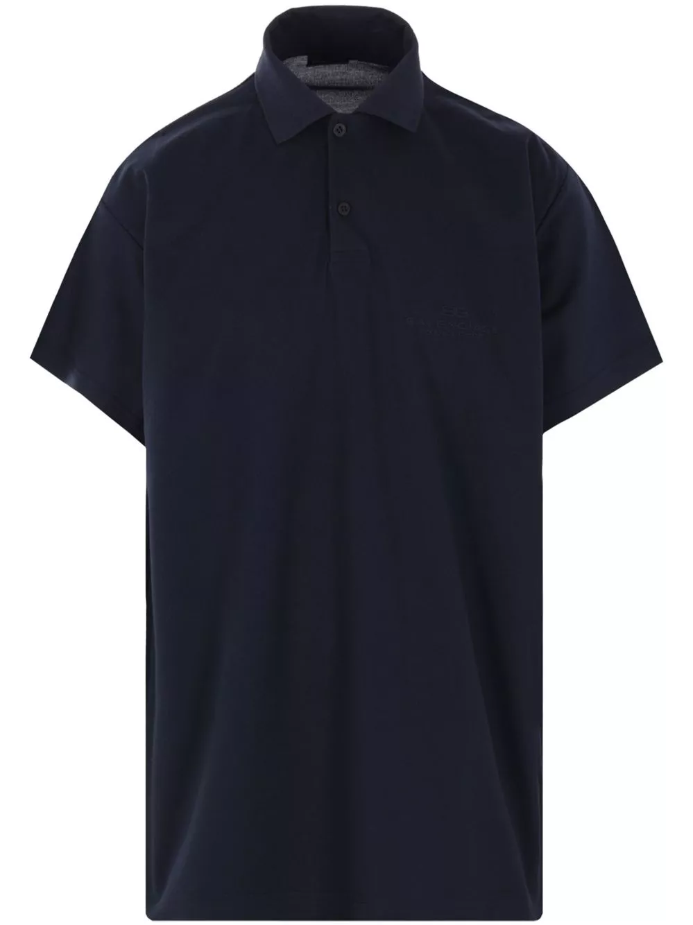 Polo interwined in cotone di Balenciaga