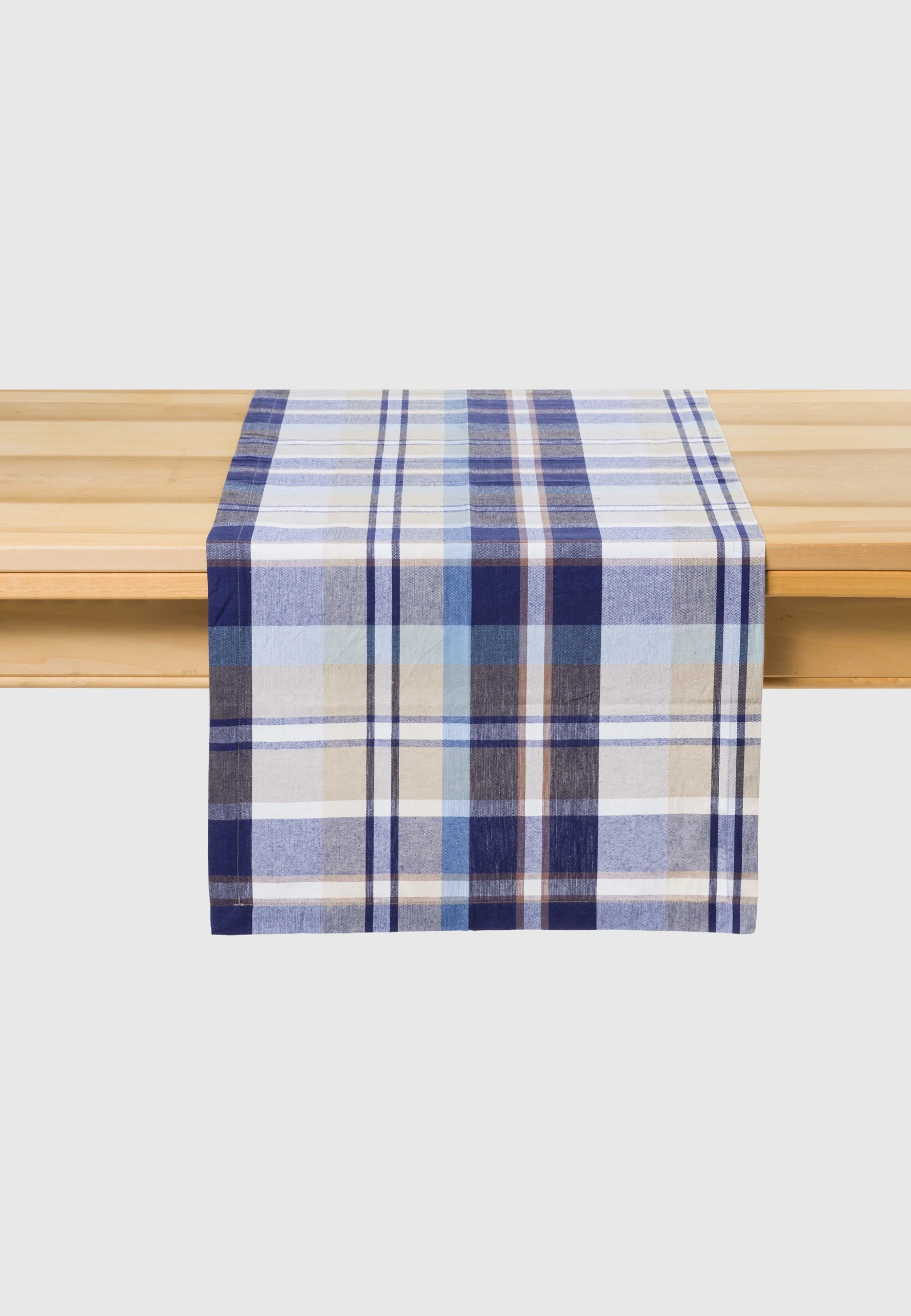 Runner con due tovaglioli Jolie moid.Madison a quadri 50x150