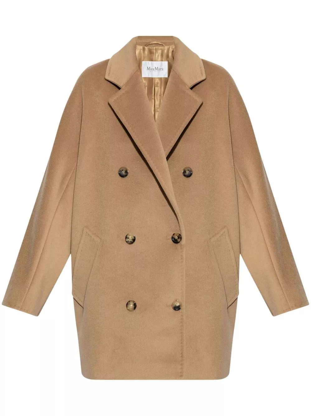 Cappotto doppiopetto in lana di Max mara