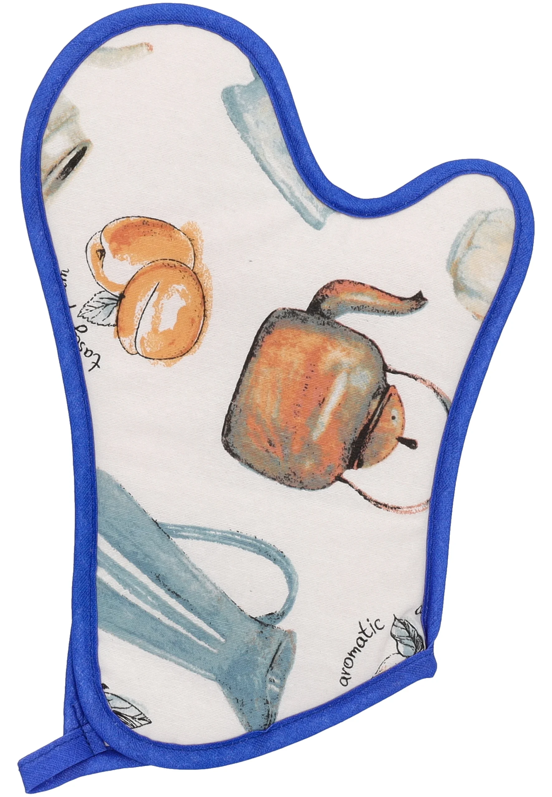 Guanto da forno Melangio in fantasia cucina