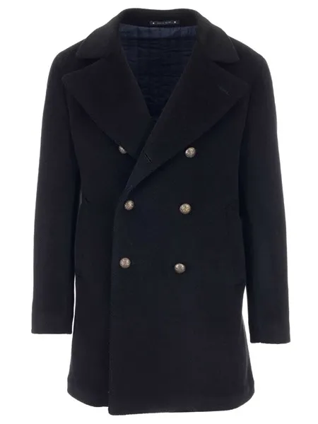 Al Duca D'aosta 1902 Uomo Cappotto nero in lana