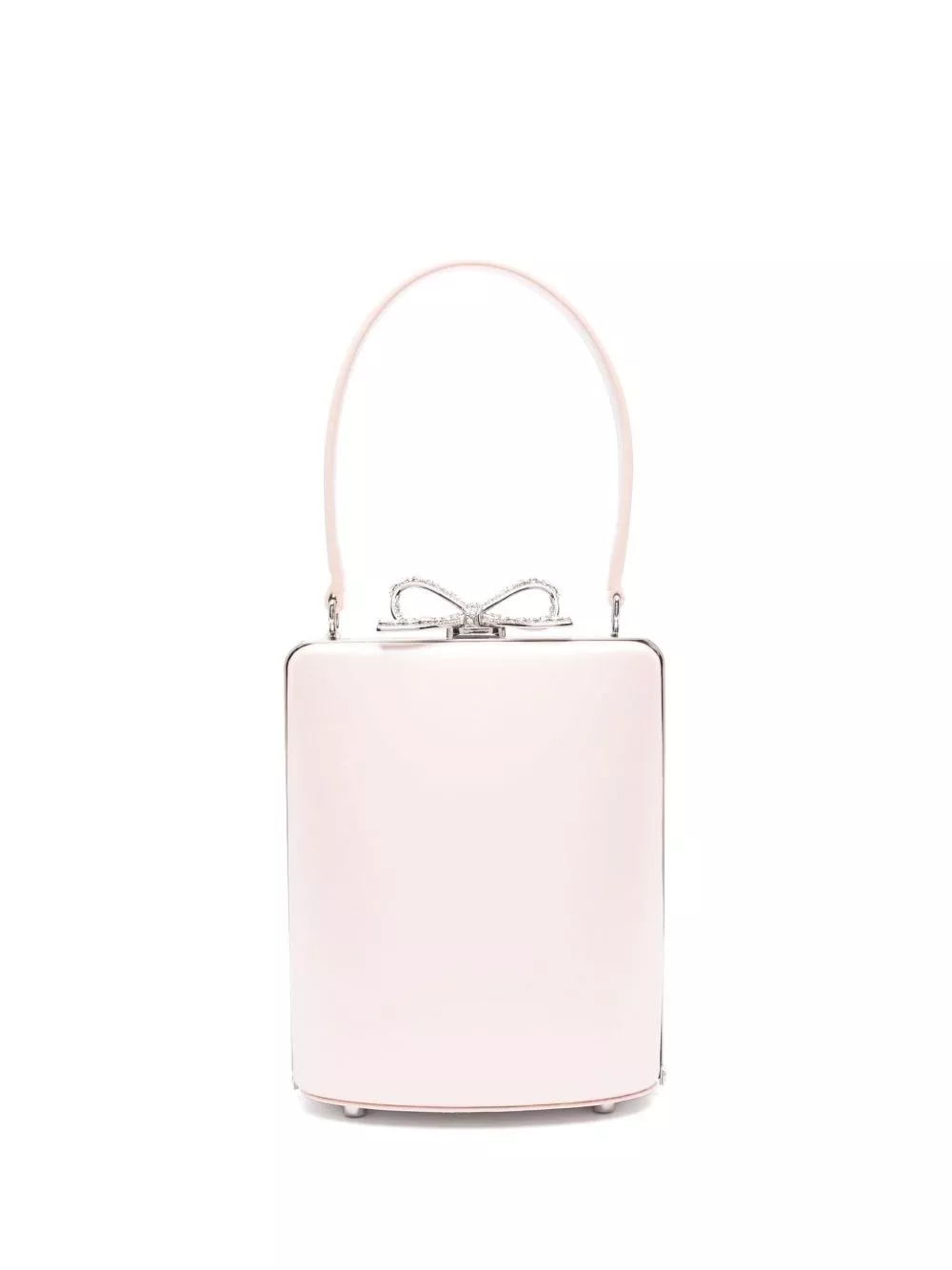 Borsa secchiello in pelle di Self portrait