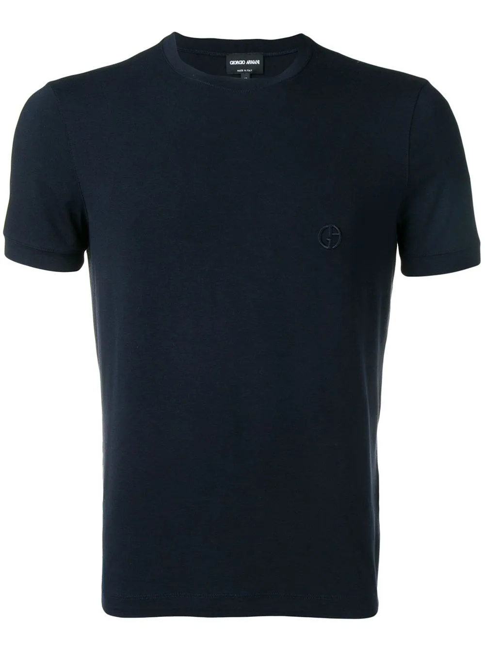 T-SHIRT GIROCOLLO IN JERSEY DI VISCOSA STRETCH