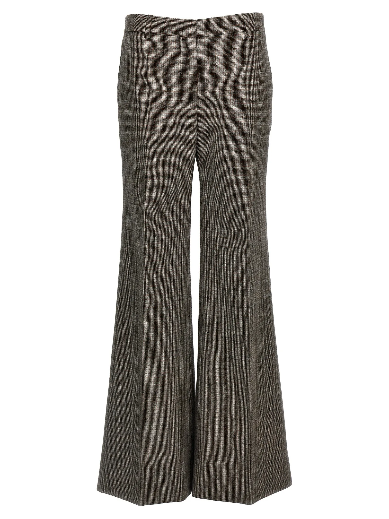 Houndstooth Foot Pantaloni Grigio