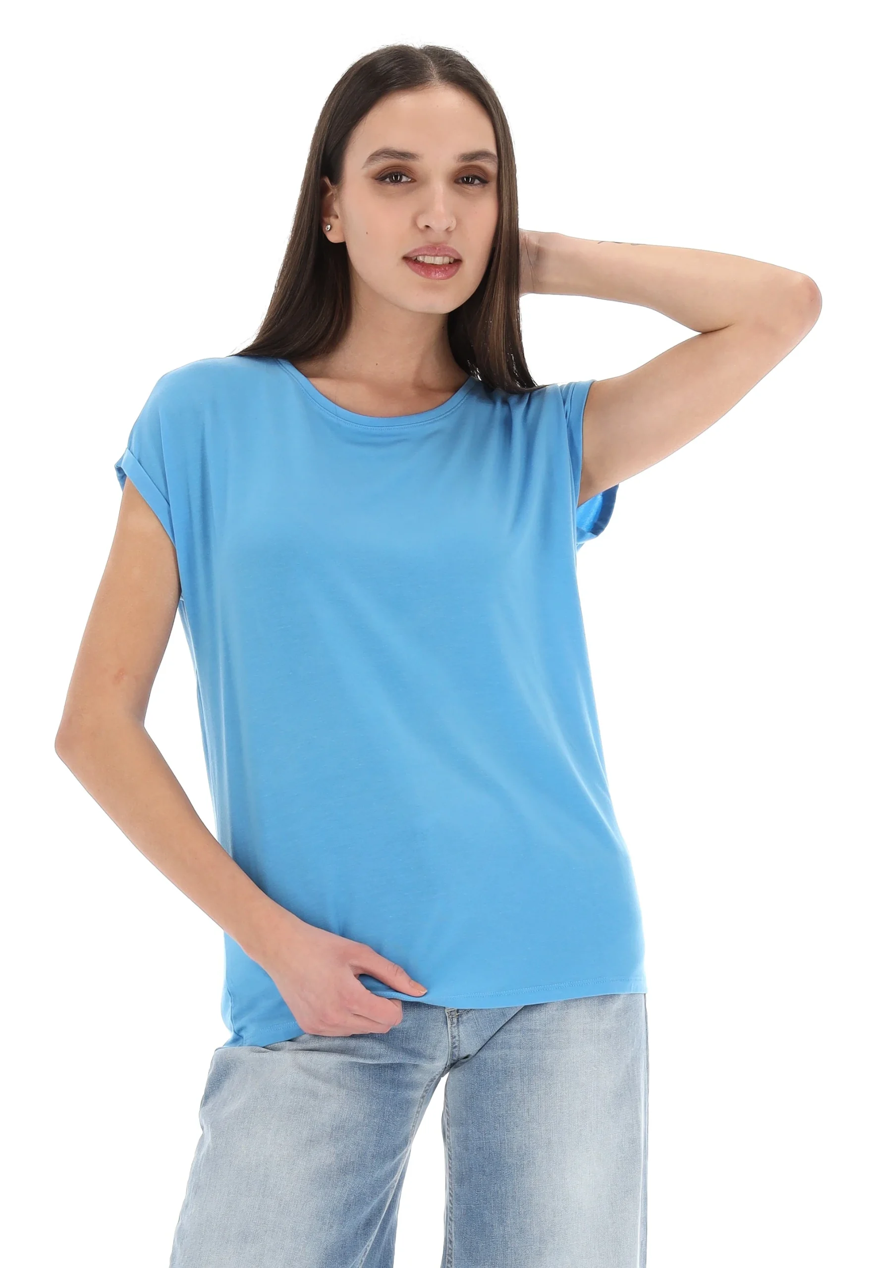 T-shirt girocollo fluida Vero Moda