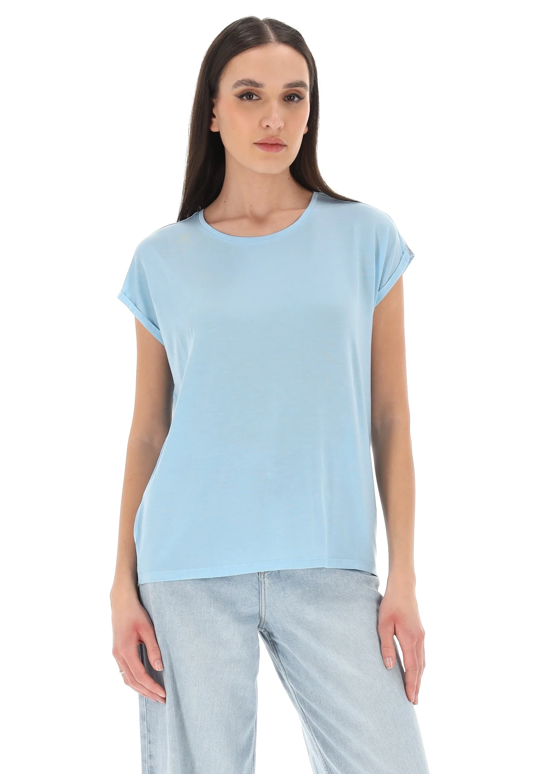 T-shirt Vero Moda fiammata tinta unita art.10284468