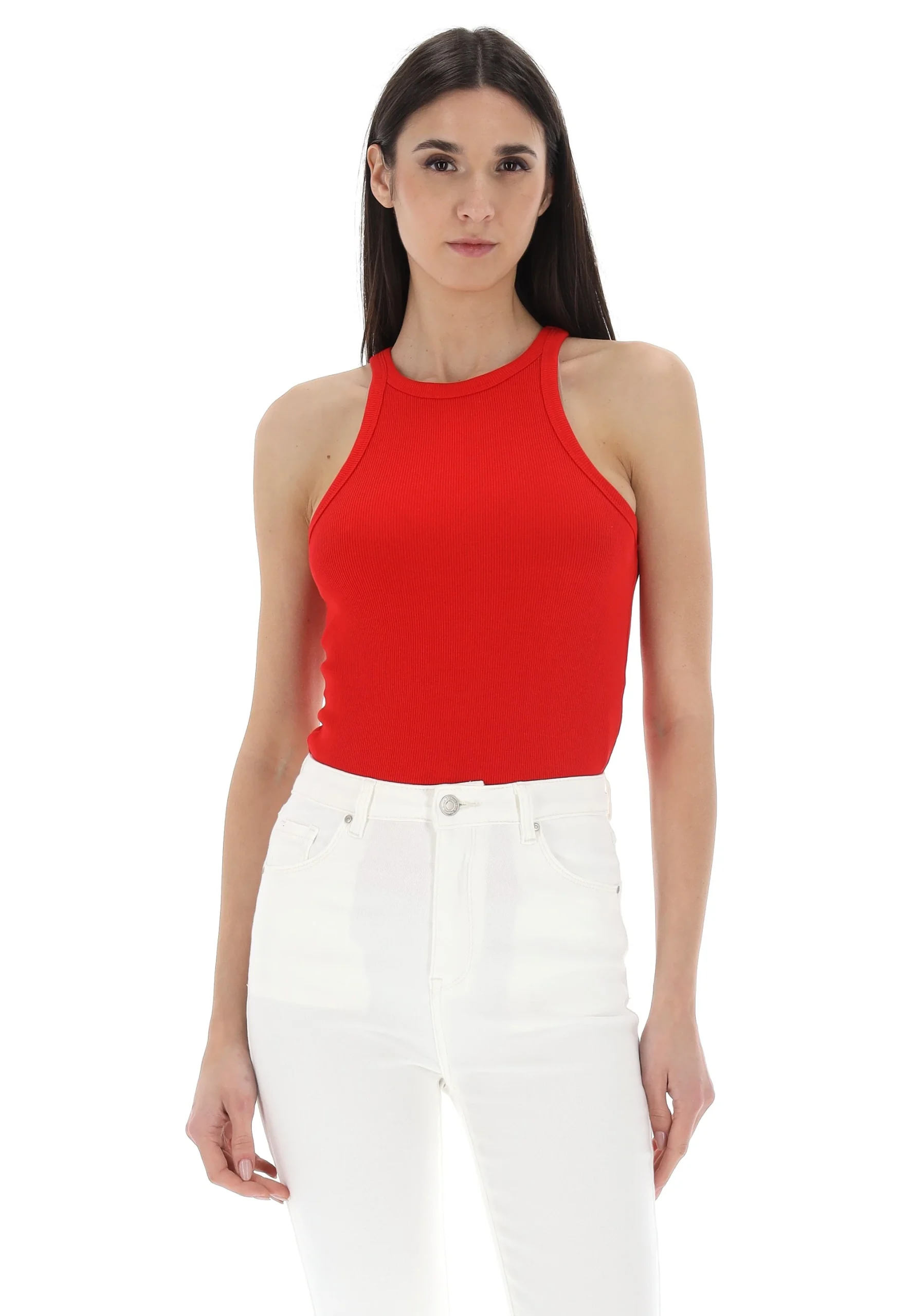 Canotta basic a costine Vero Moda art.10306896