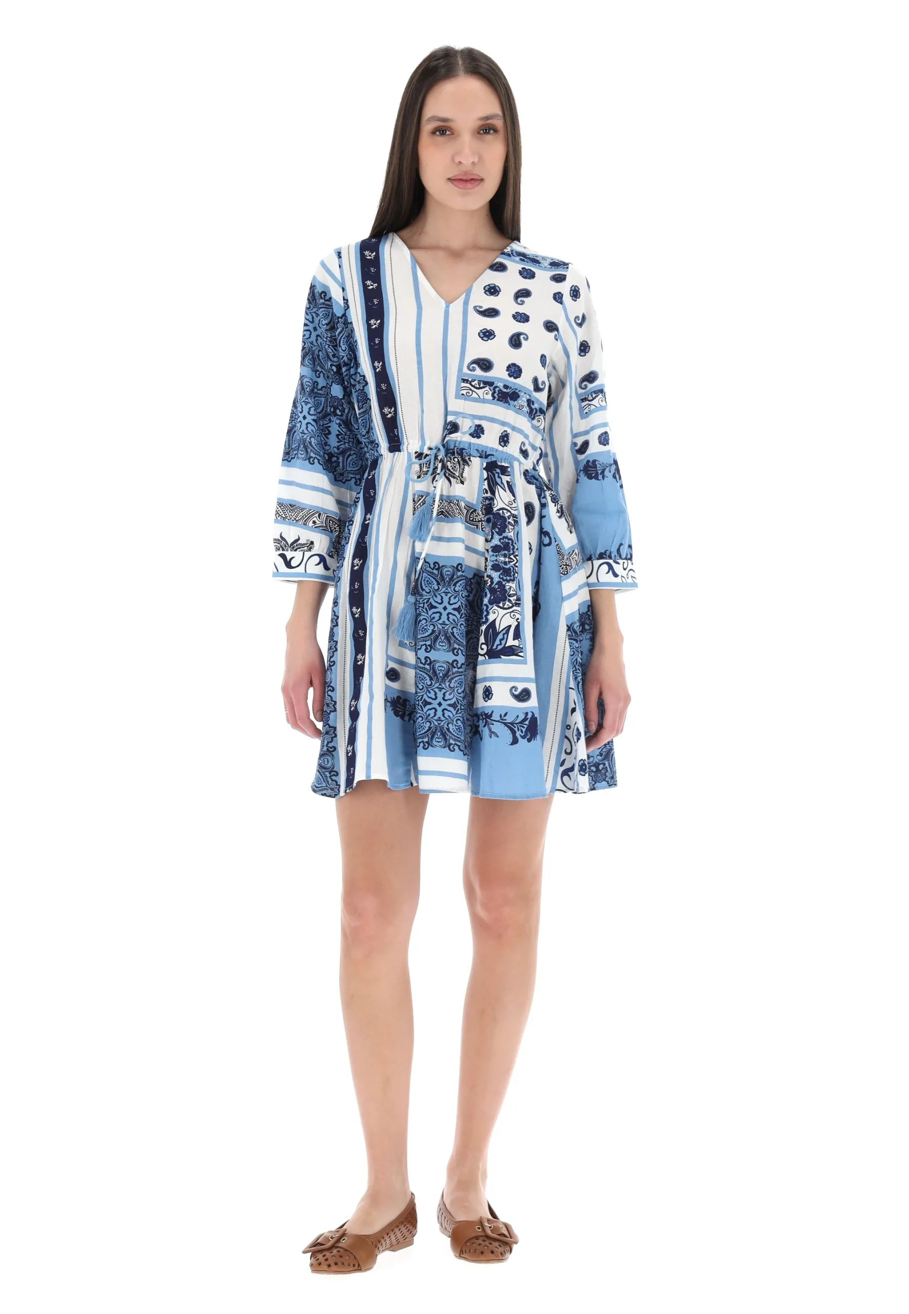 Abito corto Vero Moda art.10324661 in cotone organico